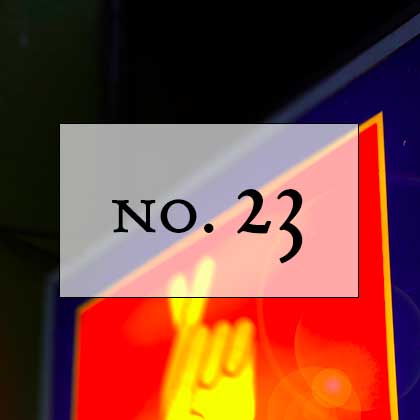 No. 23: the thin ice