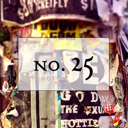 no. 25: two sweetest passions